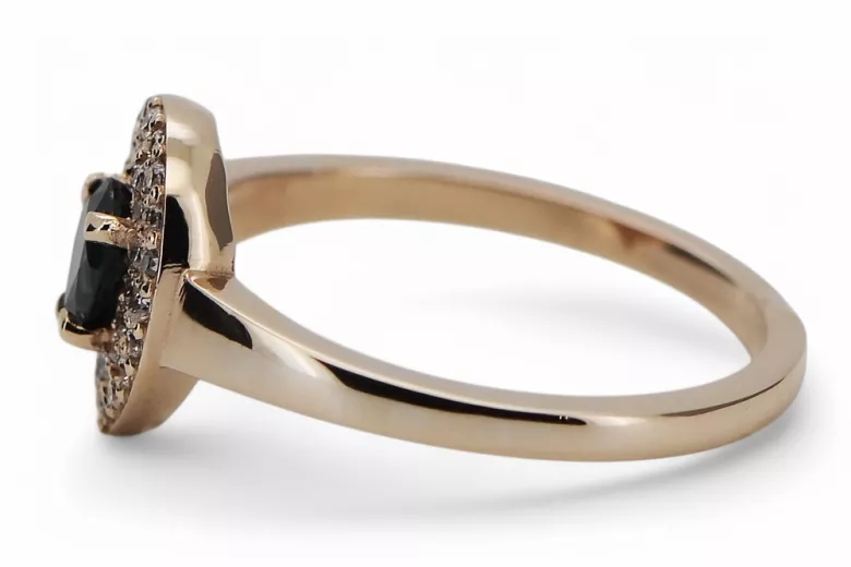14K Ring Saphir Original Roségold crc011r