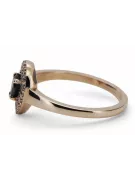 14K Ring Saphir Original Roségold crc011r