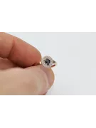 14K Ring Saphir Original Roségold crc011r