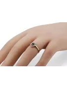 14K Ring Saphir Original Roségold crc011r