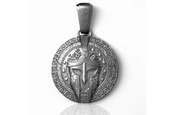 Срібло 925 проби Spartan modern Alfa cpn028s