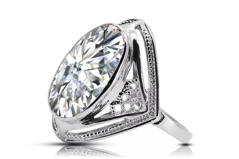 Inel sovietic rusesc din aur 585 trandafir 14k alexandrit rubin smarald safir zircon vrc014