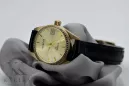 Złoty zegarek damski 14k z BRYLANTAMI 0.25ct Geneve lwd078ydy