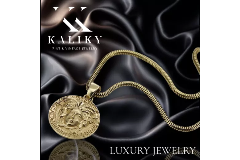 Pendentif pendentif ★ en or zlotychlopak.pl ★ Poinçon en or 585 333 petit prix