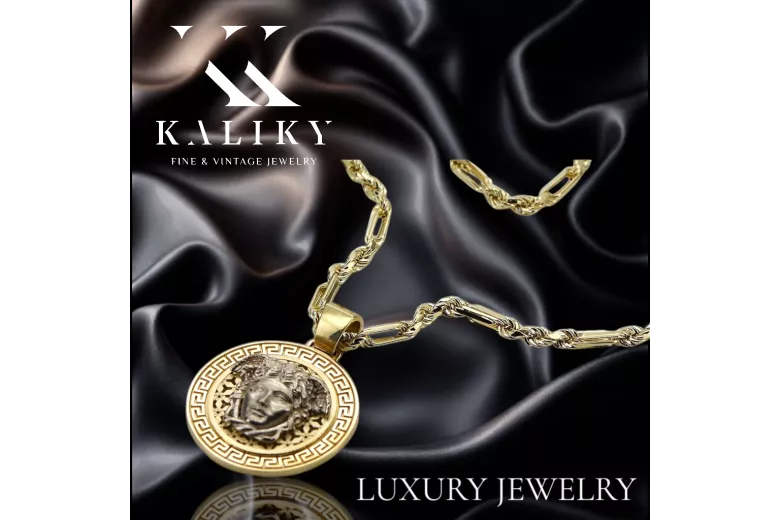 Pendentif pendentif ★ en or zlotychlopak.pl ★ Poinçon en or 585 333 petit prix