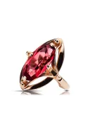 Ruby Original Vintage 14K Rose Gold Ring Vintage Jewlery vrc047r