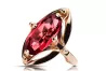Ruby Original Vintage 14K Rose Gold Ring Vintage Jewlery vrc047r