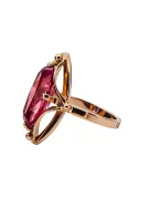 Ruby Original Vintage 14K Rose Gold Ring Vintage Jewlery vrc047r