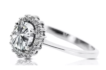 Originální vinobraní 14K produkt s růžovým zlatý kroužek vintage jedinečná crc009r