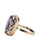 Ring Vintage craft Alexandrite Original Vintage 14K Rose Gold vrc253r