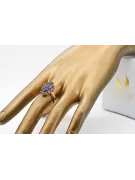 Ring Vintage craft Alexandrite Original Vintage 14K Rose Gold vrc253r