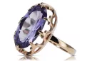 Ring Vintage craft Alexandrite Original Vintage 14K Rose Gold vrc253r