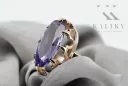 Ring Vintage craft Alexandrite Original Vintage 14K Rose Gold vrc253r