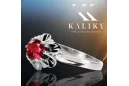 Sterling silver 925 Ruby Ring Vintage craft vrc004s