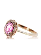 Vintage Ring Amethyst Original Vintage 14K Rose Gold crc009r