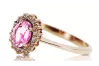 Vintage Ring Amethyst Original Vintage 14K Rose Gold crc009r
