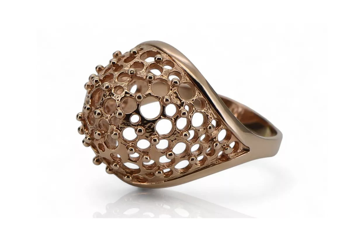 Russische Sowjetrosa rosa 14k 585 gold Vintage ring vrn005 Russische Sowjetrosa rosa 14k 585 gold Vintage ring vrn005