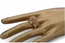 Russian Soviet rose pink 14k 585 gold Vintage ring vrn005