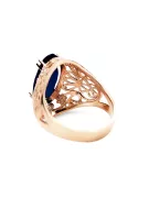 Vintage Ring Sapphire Original Vintage 14K Rose Gold vrc074r