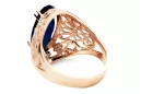 Vintage Ring Sapphire Original Vintage 14K Rose Gold vrc074r