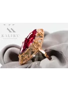 Ring Ruby Original Vintage 14K Rose Gold Vintage vrc005r
