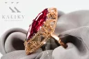 Ring Ruby Original Vintage 14K Rose Gold Vintage vrc005r