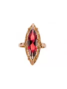 Ring Ruby Original Vintage 14K Rose Gold Vintage vrc005r