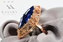 Original Vintage 14K Rose Gold Sapphire Ring Vintage Jewlery vrc005r