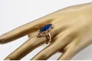 Original Vintage 14K Rose Gold Sapphire Ring Vintage Jewlery vrc005r