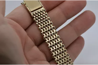 Pulsera de oro rosa amarilla ★ russiangold.com ★ Oro 585 333 Precio bajo