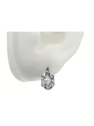 Vintage Jewlery Earrings Zircon Original Vintage 14K Rose Gold vec016r