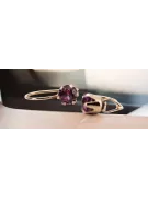 Cercei Rubin Original vintage din aur roz de 14k Vintage bijuterii vec056r