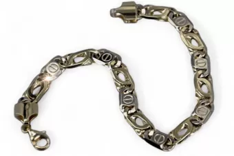 Yellow rose gold bracelet ★ russiangold.com ★ Gold 585 333 Low price