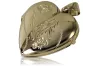 Yellow 14k gold beautiful heart pendant for picture cpn063y