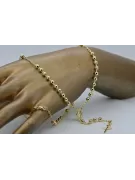 Yellow rose gold rosary chain ★ russiangold.com ★ Gold 585 333 Low price