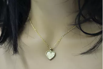 Золота кулон ★ Zlotychlopak.pl ★ Золота пробка 585 333 низька ціна