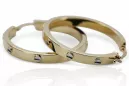 Gold earrings ★ zlotychlopak.pl ★ Gold sample 585 333 Low price!