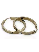 Gold earrings ★ zlotychlopak.pl ★ Gold sample 585 333 Low price!