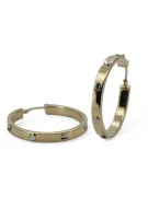 Gold earrings ★ zlotychlopak.pl ★ Gold sample 585 333 Low price!