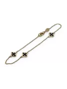 Gelbe Roségold Armband ★ russiangold.com ★ Gold 585 333 Niedriger Preis