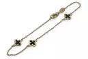 Bracelet en or rose jaune ★ russiangold.com ★ Gold 585 333 Prix bas