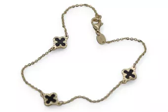 Yellow rose gold bracelet ★ russiangold.com ★ Gold 585 333 Low price