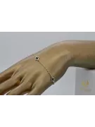 Gelbe Roségold Armband ★ russiangold.com ★ Gold 585 333 Niedriger Preis