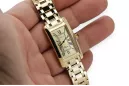 Gold men's watch Geneve ★ zlotychlopak.pl ★ Gold purity 585 333 Low Price!