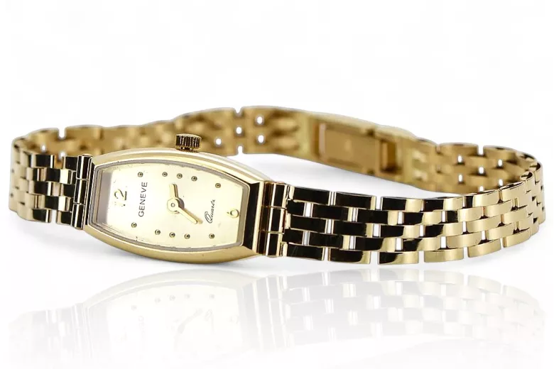 Gold ladies watch ★ zlotychlopak.pl ★ Gold purity 585 333 Low price!