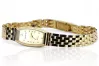 Yellow 14k 585 gold beautiful lady Geneve watch lw107y