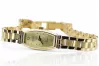 Yellow 14k 585 gold beautiful lady Geneve watch lw119y