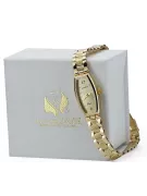 Prześliczny 14K 585 złoty damski zegarek Geneve lw119y