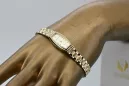 Prześliczny 14K 585 złoty damski zegarek Geneve lw119y