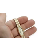 Prześliczny 14K 585 złoty damski zegarek Geneve lw119y